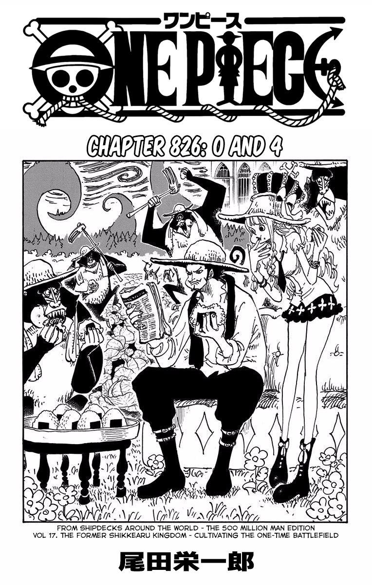 One Piece, Chapter 826 image 02